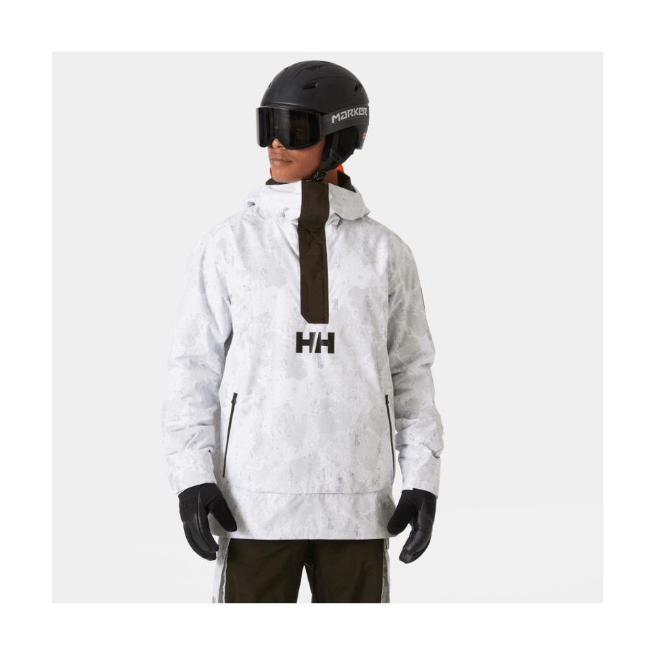 Helly Hansen Men's Ullr D Insulated Anorak Jacket 2025 - Waterproof Winter Jacket for Skiing, Hiking & Outdoor Adventures