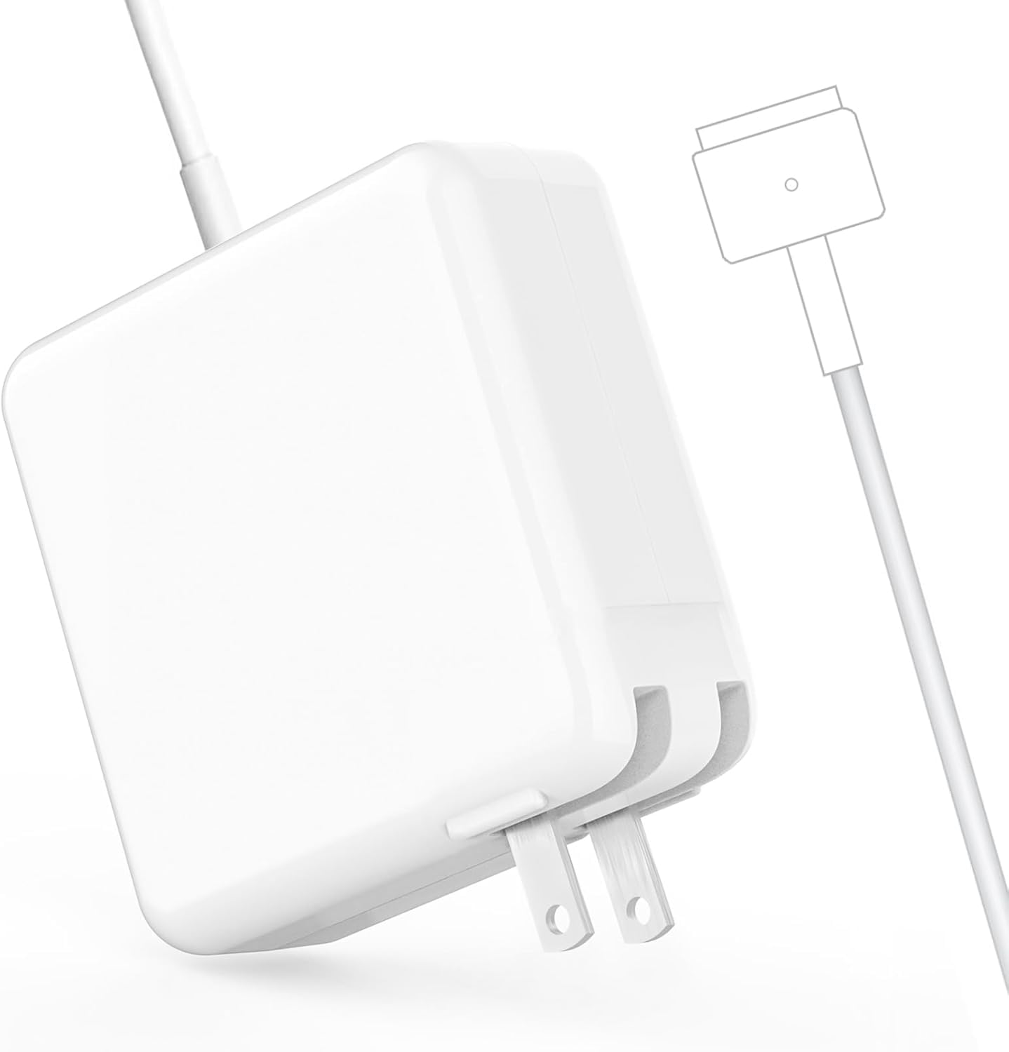 45W MacBook Air Charger Replacement - T-Tip AC Power Adapter Compatible with MacBook Air 11-inch & 13-inch (2012-2017 Models) - Perfect for Home, Office & Travel Use