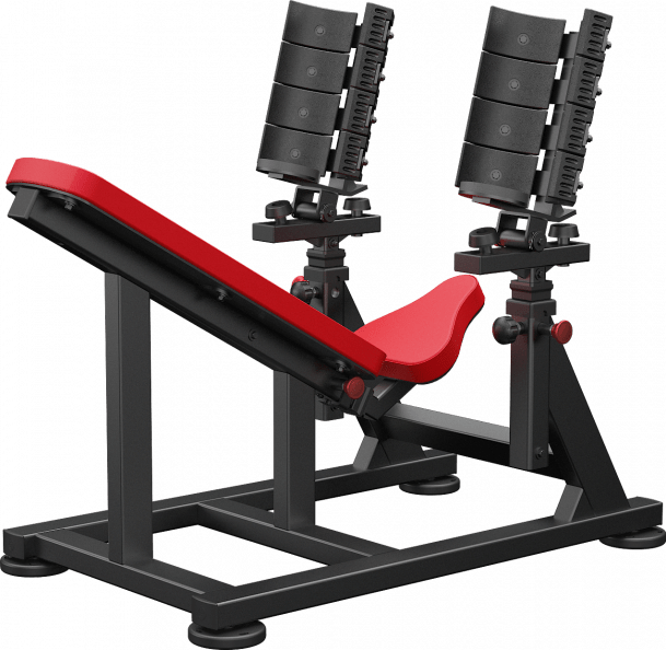 ATLANTIS Adjustable Incline Dumbbell Bench with Pivots - Home Gym Strength Training Equipment for Shoulder Press & Chest Workouts
