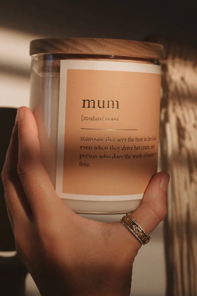 Goldie Mum Hudson Valley Scented Soy Wax Candle 600g - Perfect for Relaxation, Aromatherapy & Home Decor
