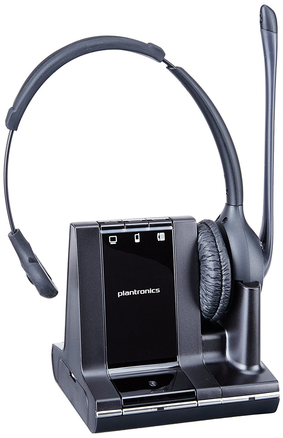 Plantronics Savi W710 DECT Wireless Headset with Noise Cancellation - Premium Office Headset for Business Calls, Remote Work & Conference Meetings