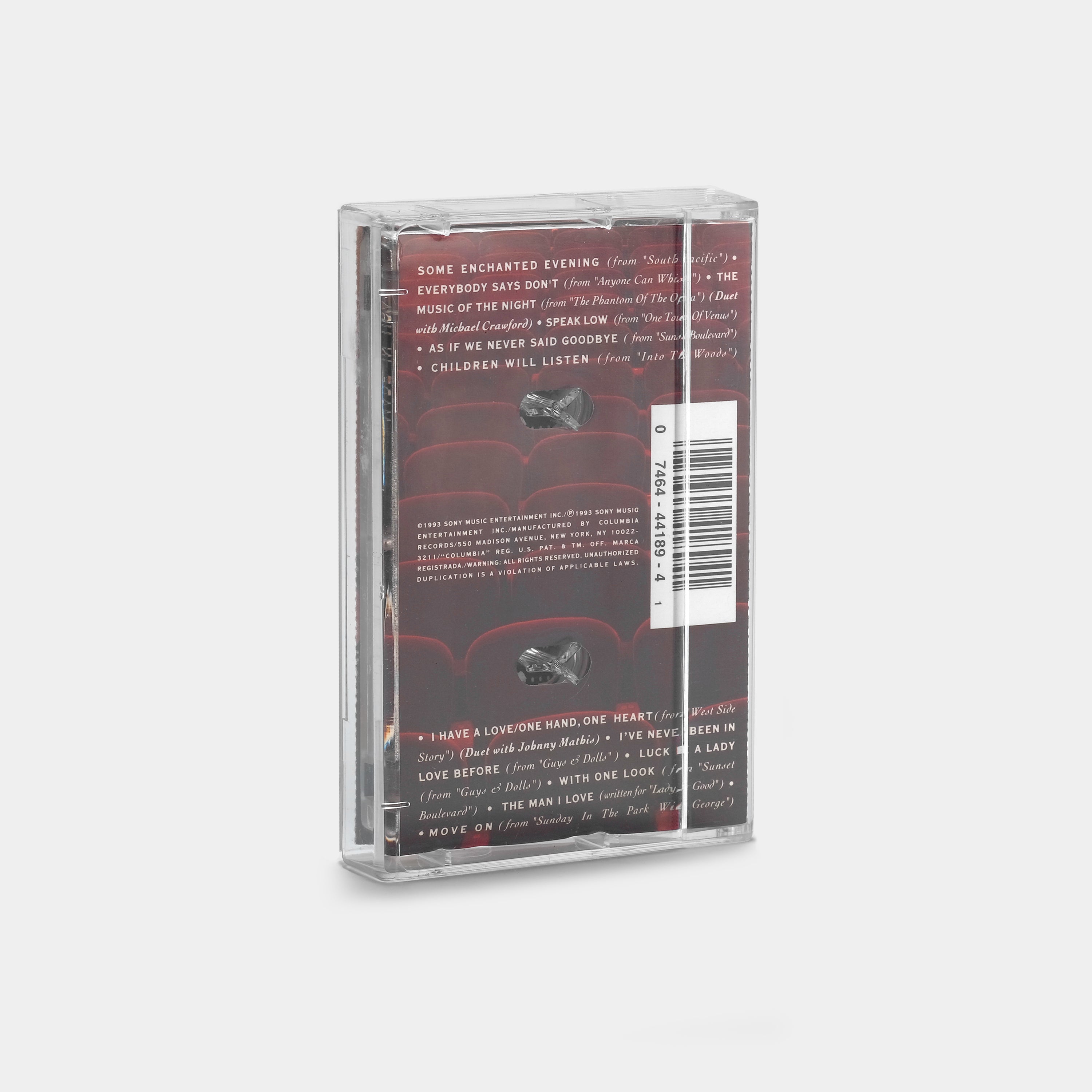 Barbra Streisand Back To Broadway Cassette Tape - Vintage Music Collectible, Classic Broadway Songs - Perfect for Music Lovers, Collectors & Retro Audio Enthusiasts