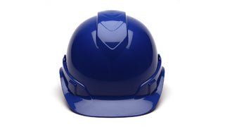 Blue Ridgeline Cap Style Hard Hat - ANSI Certified Safety Helmet for Construction & Industrial Work - Durable & Comfortable Head Protection for Outdoor Jobs