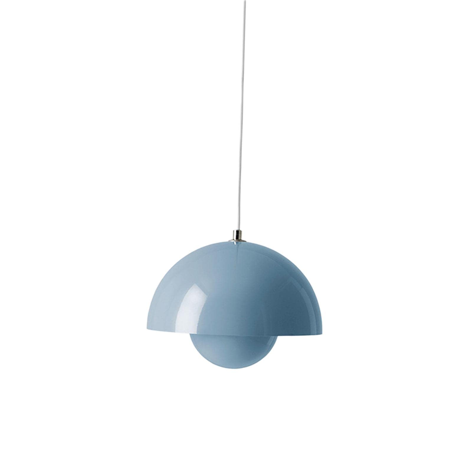 Nordic Macaron Pendant Light - Minimalist Adjustable Hanging Lamp, Elegant Ceiling Light Fixture for Living Room, Bedroom & Kitchen Decor - Blue
