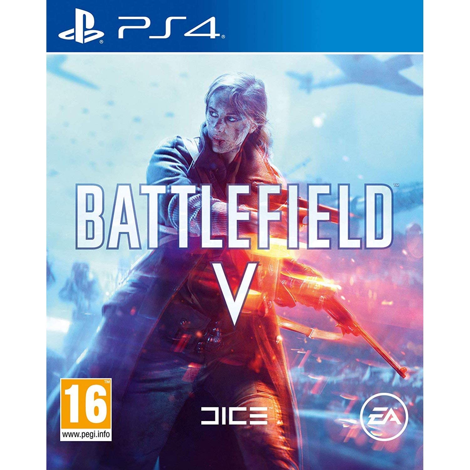 Battlefield V for PS4 - WWII First-Person Shooter Game with Online Multiplayer | Perfect for Gaming Enthusiasts & War History Fans | Play at Home or Competitive Tournaments