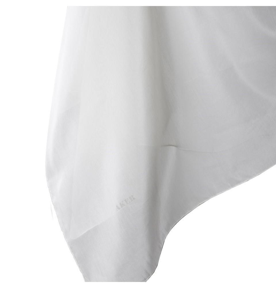Aker Silk Cotton Square Solid Scarf #7071 473 - Soft & Lightweight Fashion Accessory for Women, Perfect for Office, Travel and Special Occasions