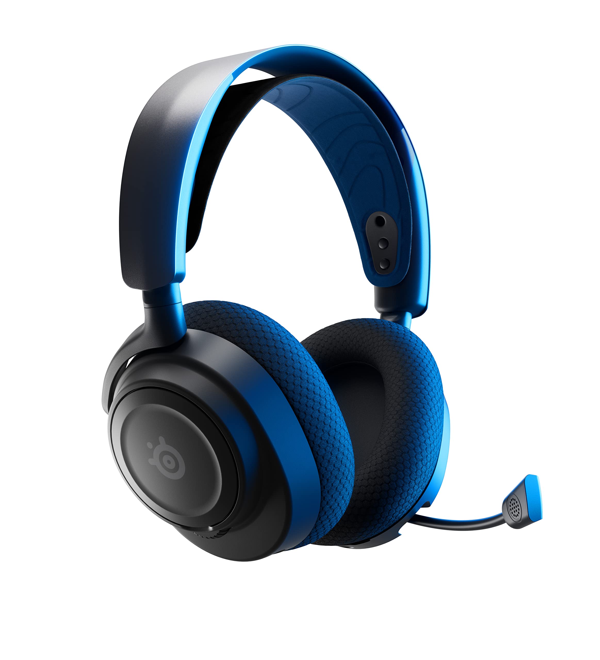 SteelSeries Arctis Nova 7P Wireless Gaming Headset for PS5, PC, Switch & Mobile - Dual 2.4GHz + Bluetooth Connectivity - 38H Battery - ClearCast Gen 2 AI Mic - Perfect for Competitive Gaming & Mobile Entertainment
