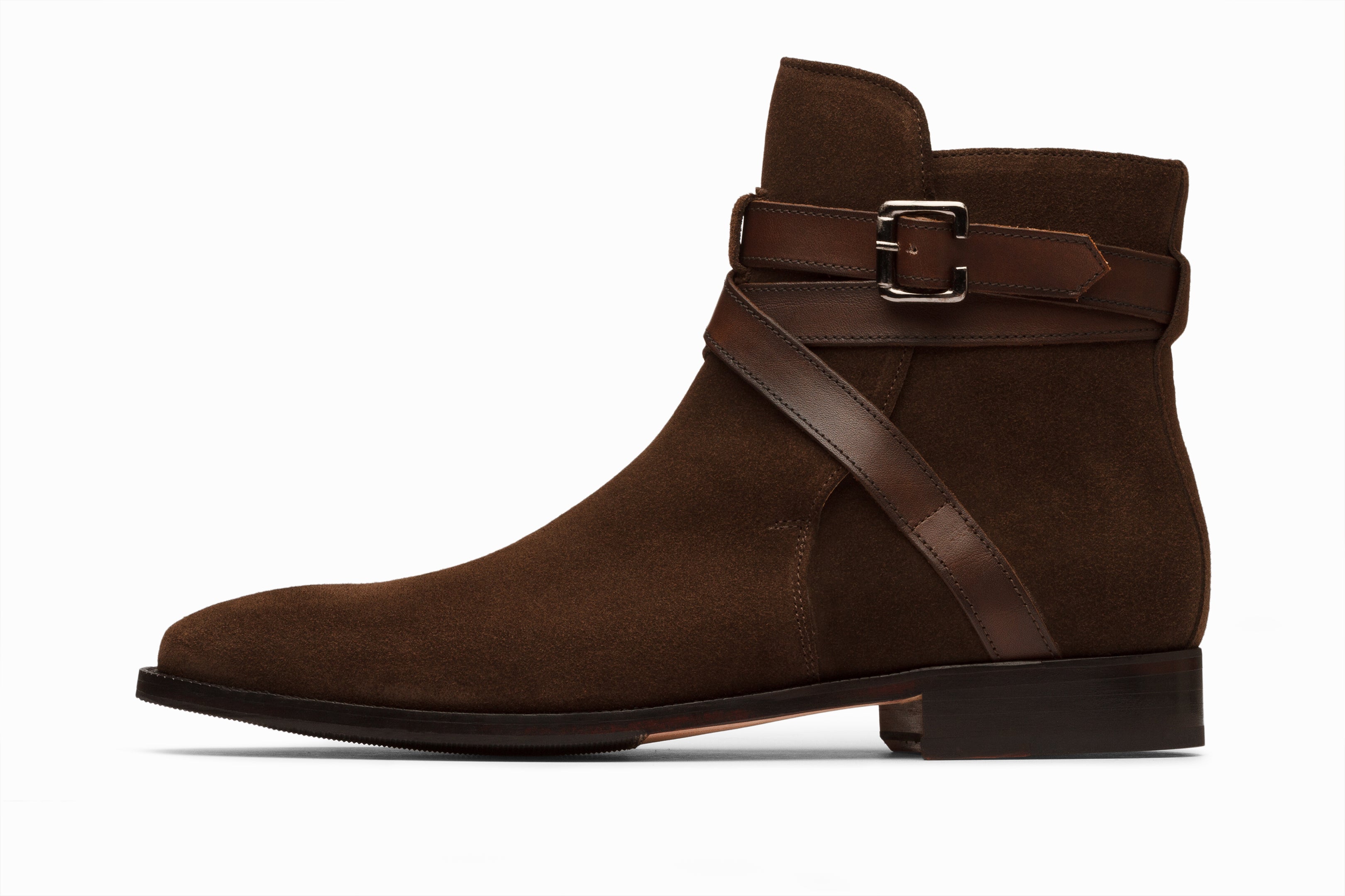 Stylish Dark Brown Suede Jodhpur Boots for Men & Women | Comfortable Ankle Boots for Casual Wear, Western Fashion & Horse Riding | Premium Leather Footwear