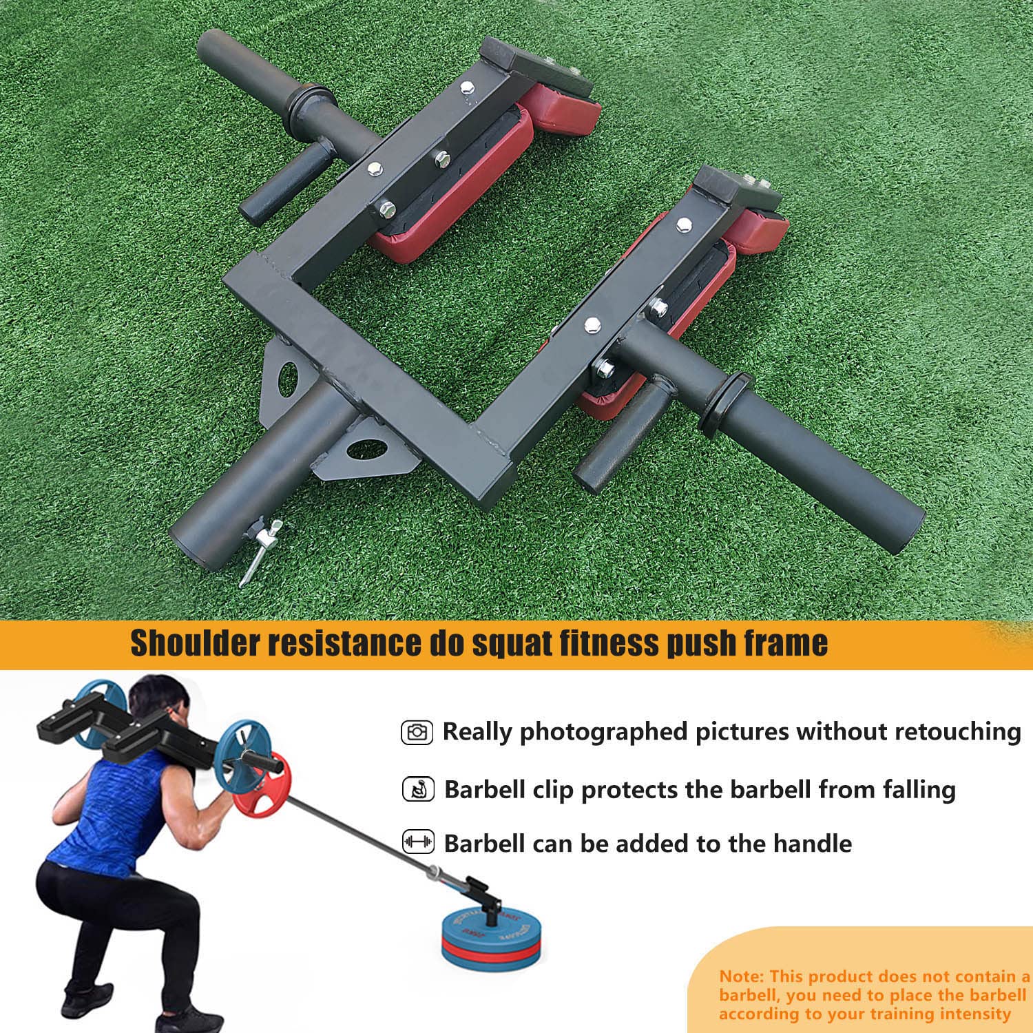 Viking Press Landmine Handle for 2-Inch Barbell - T-Bar Row Attachment for Core Strength Training - Shoulder Press Landmine Equipment - Perfect for Home Gym & CrossFit Workouts