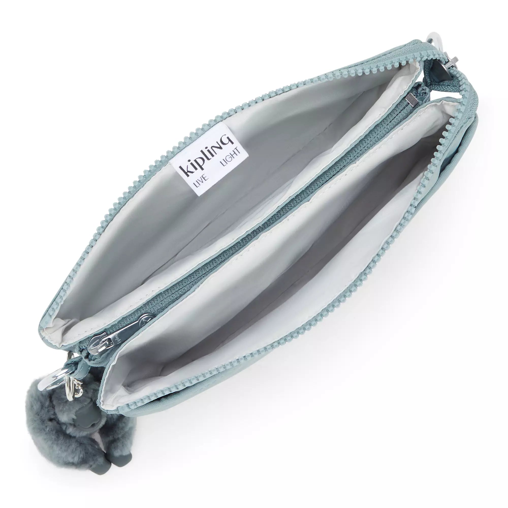 Kipling Riri Crossbody Bag - Lightweight & Stylish Shoulder Purse for Women, Relaxed Grey, Perfect for Travel, Work & Everyday Use