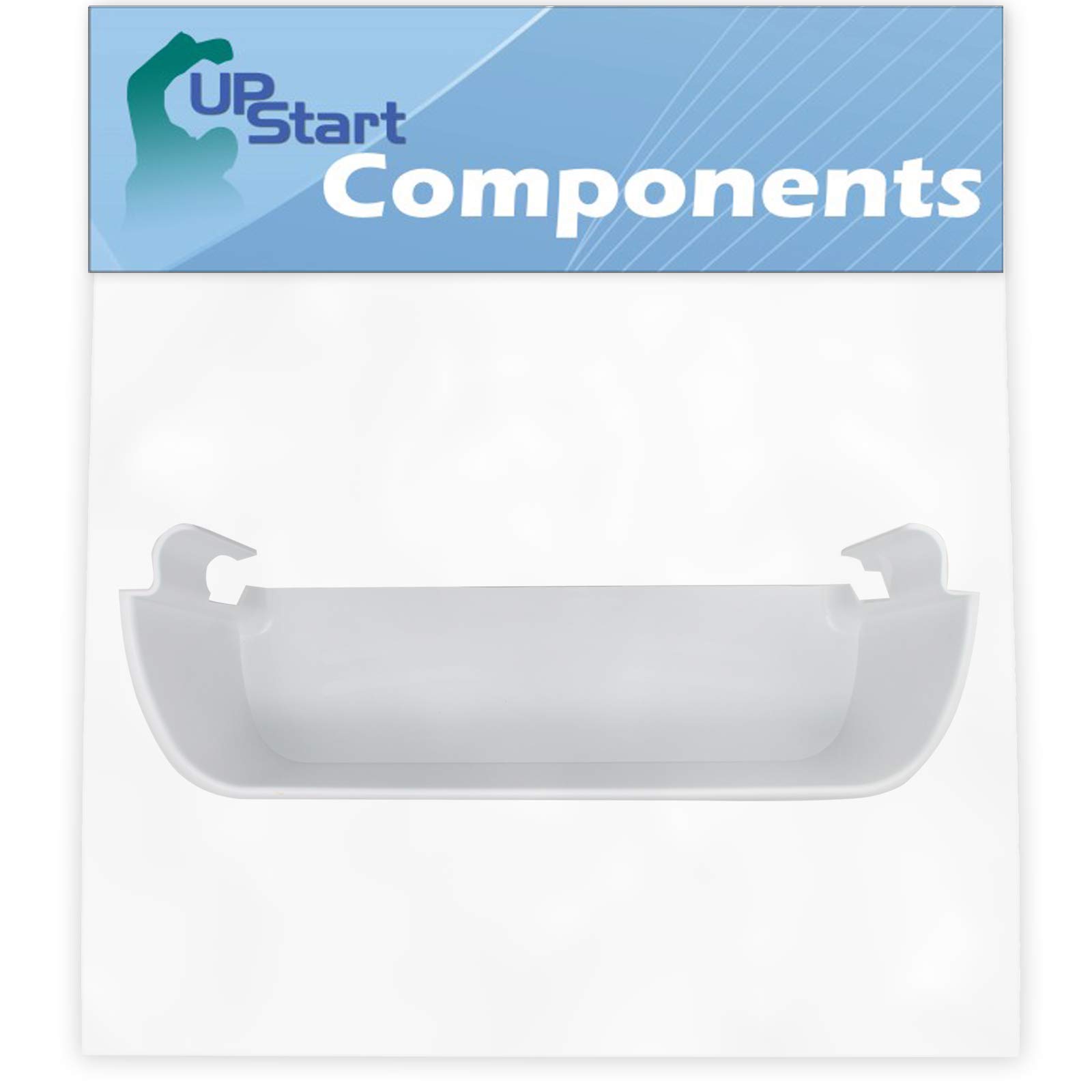 UpStart Components White Refrigerator Door Bin Replacement - Compatible with Kenmore/Sears 25354703402 (Model 240323001) - Perfect for Kitchen Organization & Food Storage