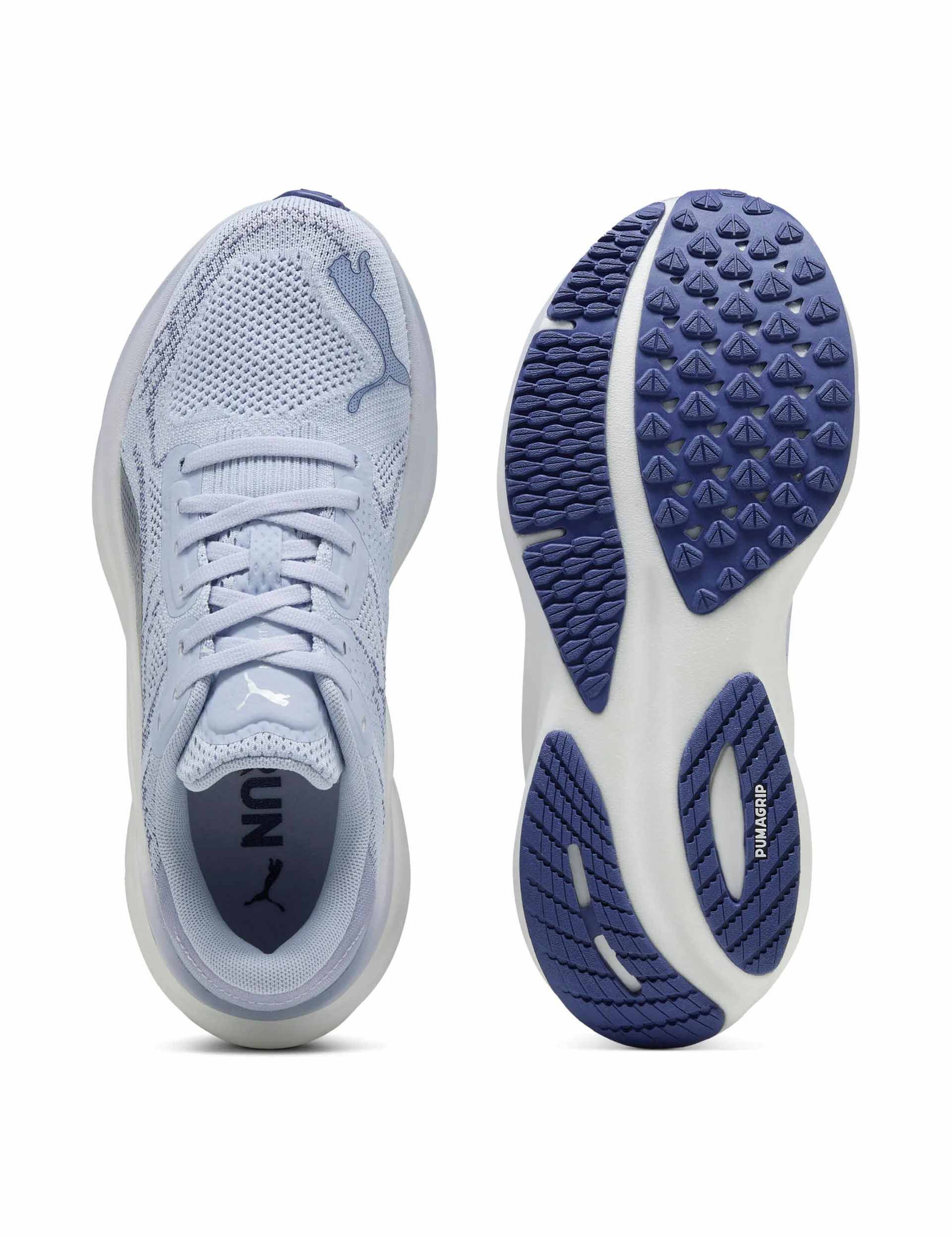 Magnify NITRO 2 Running Shoes for Men & Women - Lightweight Cool Weather Trail Running Sneakers in Blue Crystal - Perfect for Hiking, Jogging & Outdoor Activities