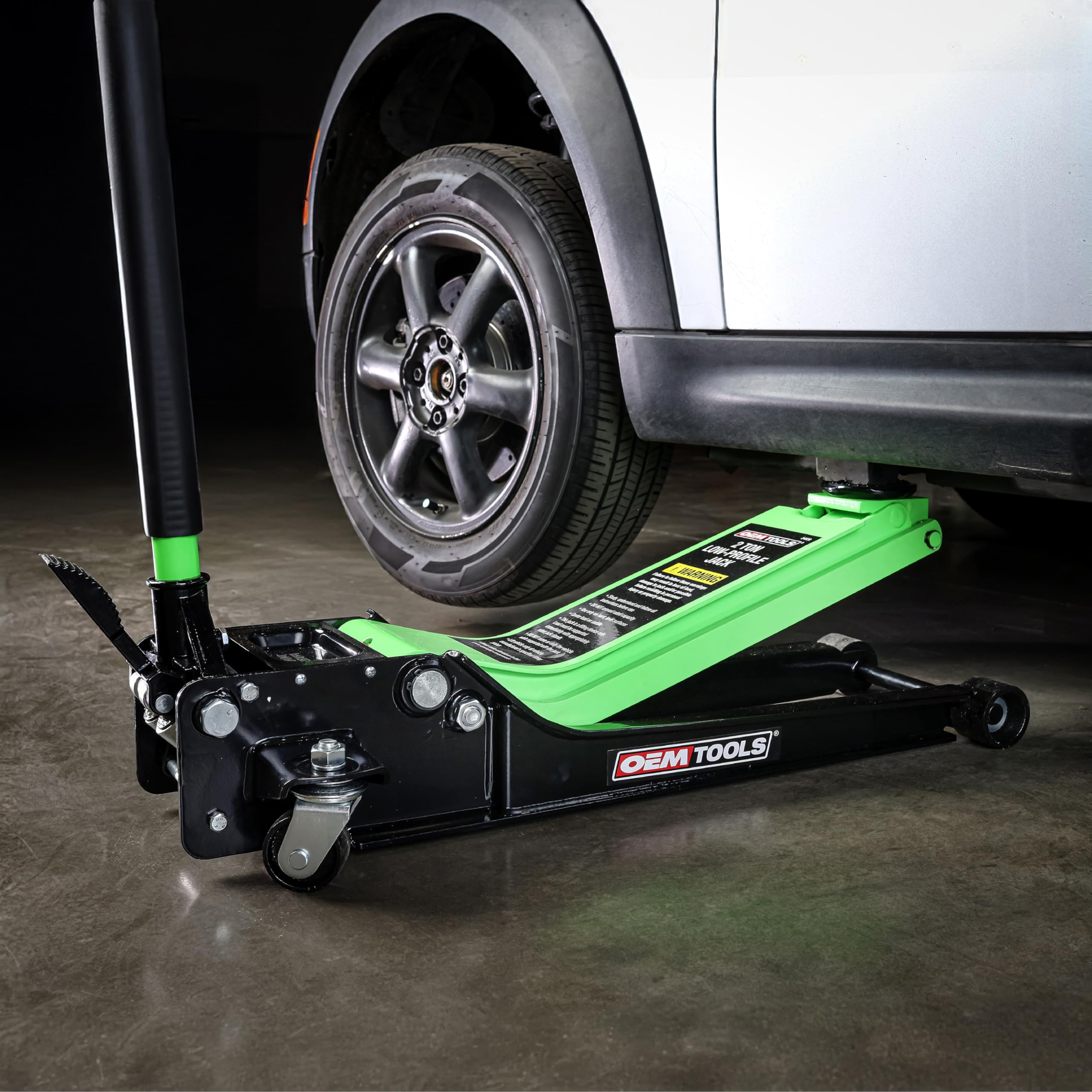 OEMTOOLS 24838 2 Ton Low Profile Floor Jack for Cars, Trucks & SUVs - 2-3/4