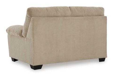 SimpleJoy Sand Loveseat 2420335 - Comfortable 2-Person Outdoor Loveseat for Patio, Garden, or Poolside Relaxation