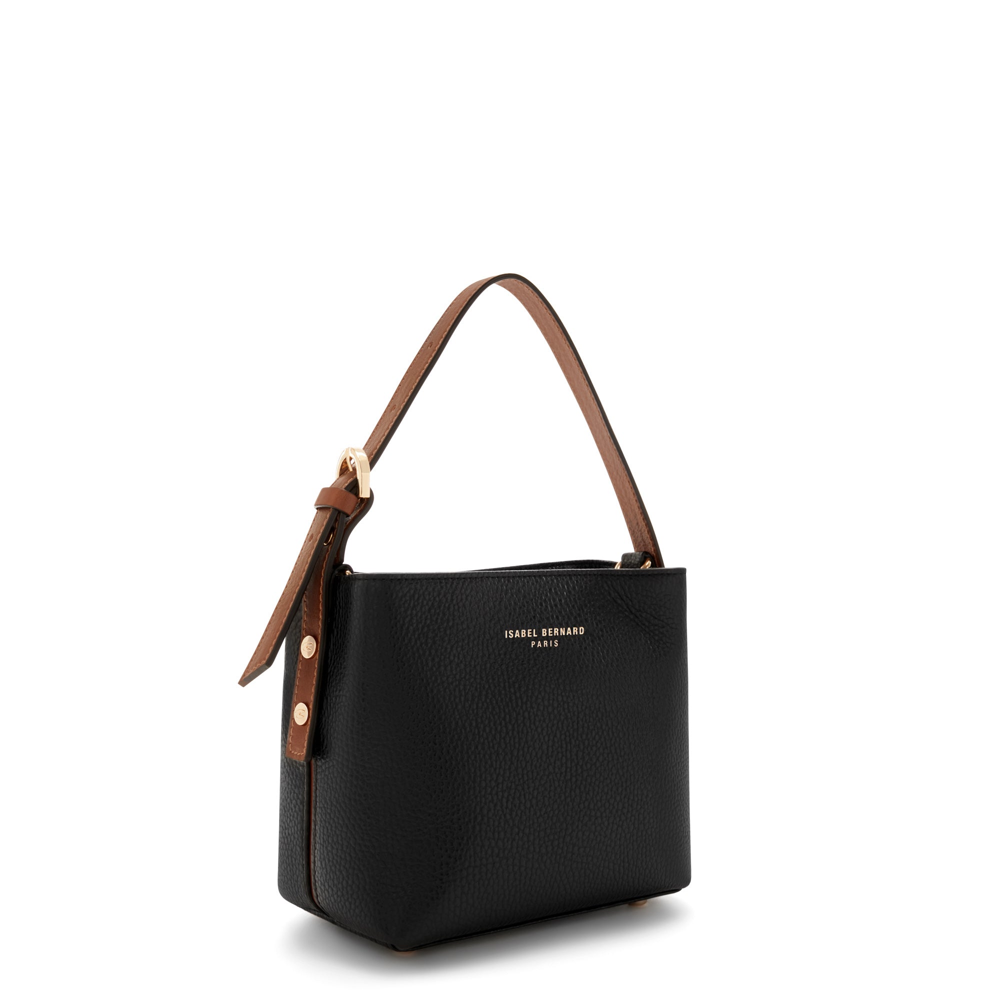 Honoré Adriane Mini Black Leather Handbag for Women - Genuine Calfskin Leather Crossbody Purse - Perfect for Work, Date Night & Travel Accessories