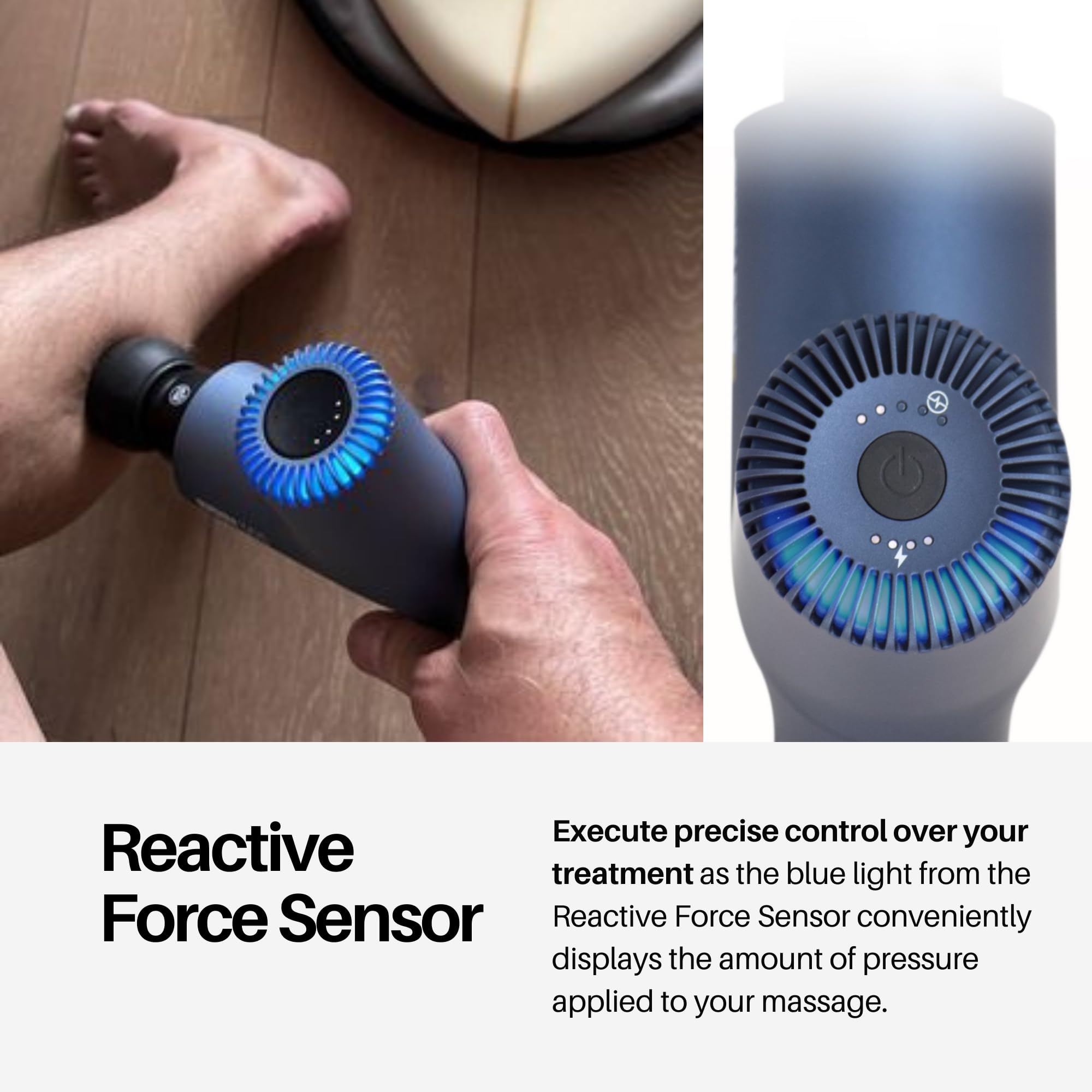 Ekrin Athletics 365 Deep Tissue Massage Gun - Portable Percussion Massager for Back, Neck & Muscle Pain Relief - 4 Speed Levels & 4 Attachments - Long Battery Life & Quiet Operation - Perfect for Athletes, Gym Recovery & Home Relaxation
