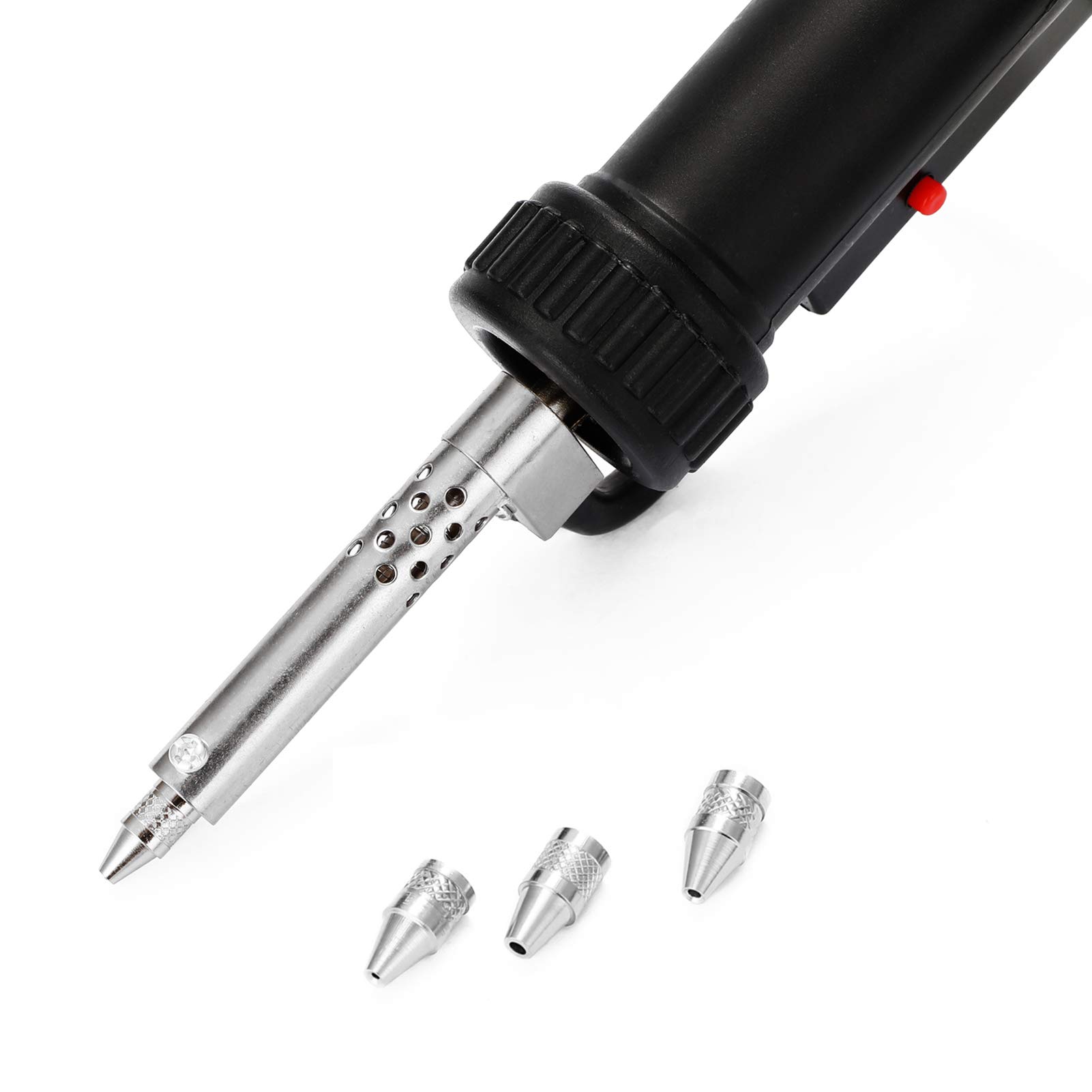 Weytoll 30W Electric Desoldering Pump - Automatic Vacuum Solder Sucker with Tin Suction Tip for Electrical Soldering & PCB Repair | Perfect for Electronics Hobbyists and Professional Technicians