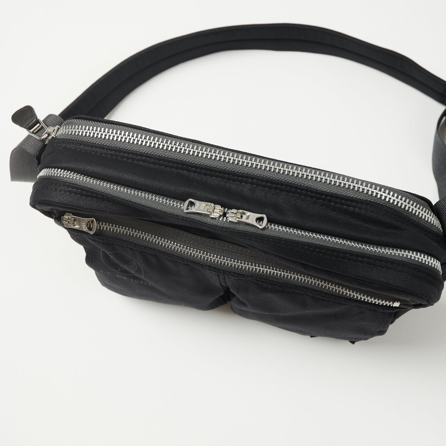 Porter Yoshida & Co. Flying Ace Shoulder Bag - Stylish Durable Black Crossbody Bag for Men & Women | Perfect for Travel, Work & Everyday Use