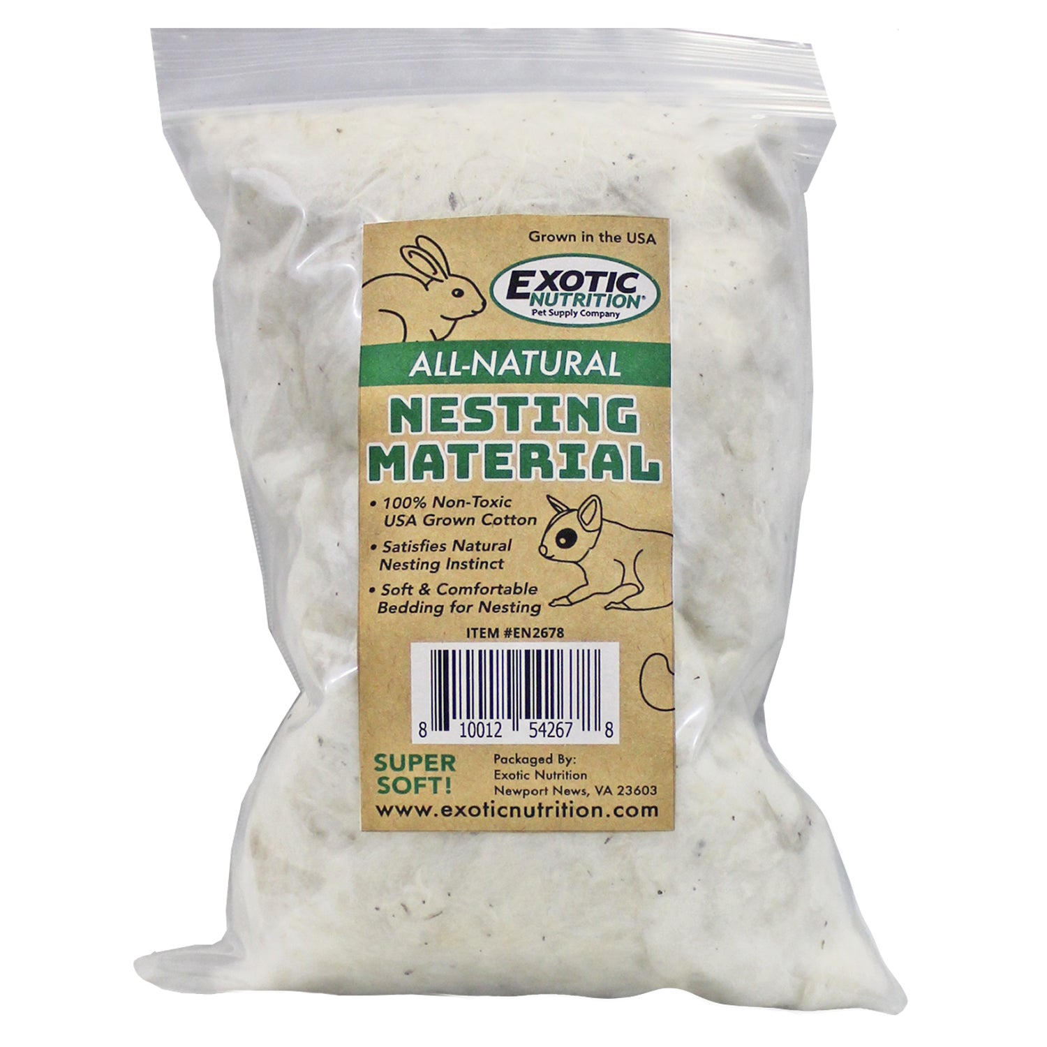 All Natural Nesting Material for Birds - Safe & Eco-Friendly Pet Supplies for Wild Birds, Parrots & Finches - Perfect for Birdhouses, Aviaries & Outdoor Shelters
