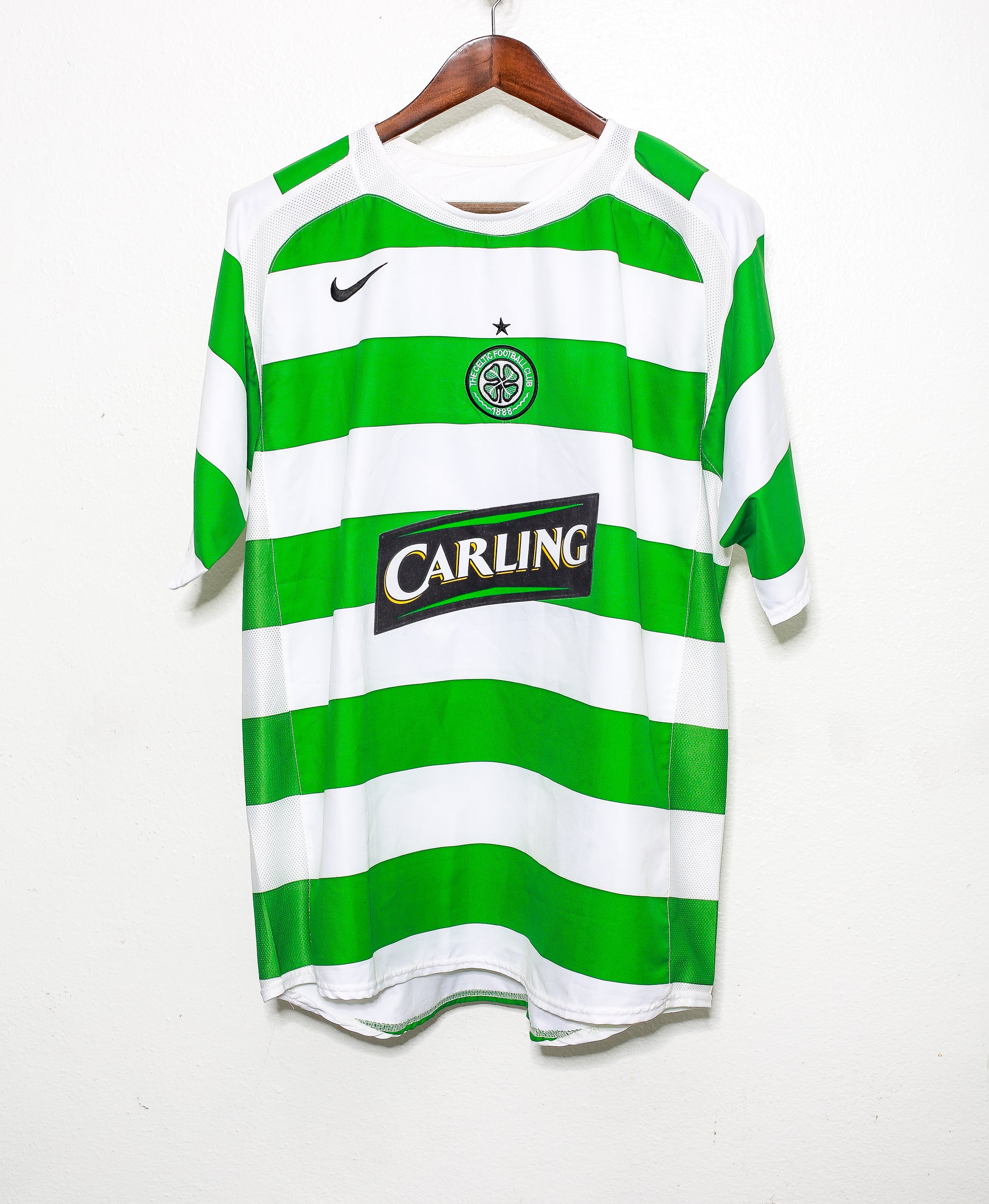 2004 Celtic Home #16 Keane Jersey (XL) - Authentic Football Shirt for Fans & Collectors - Perfect for Match Days & Sports Memorabilia Display