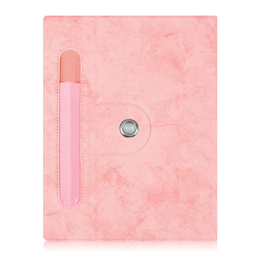 Premium Rotating Case for reMarkable 2 Paper Tablet - Protective Cover with Pen Holder & Stand Function - Pink - Perfect for Note-Taking, Drawing & Business Professionals