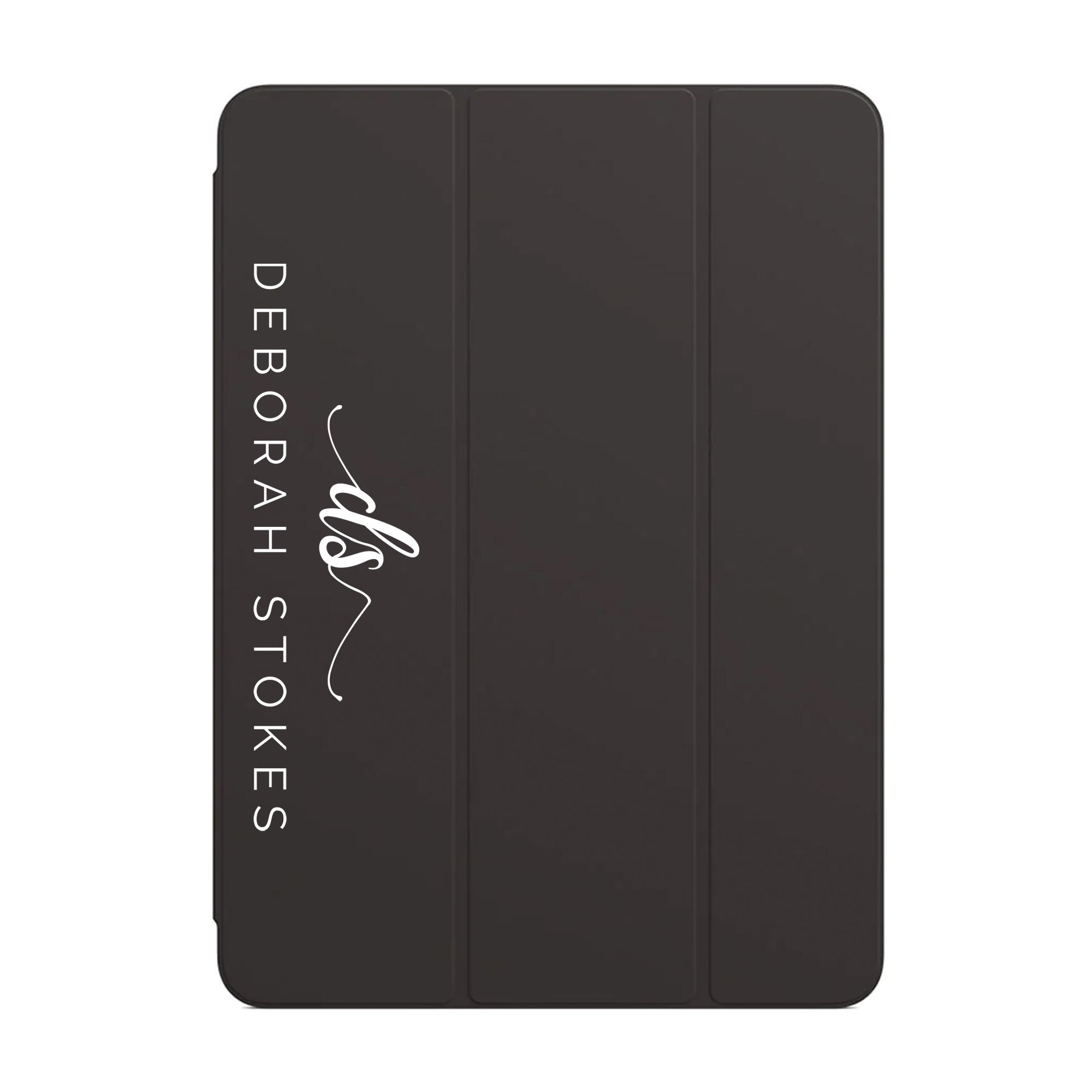 Premium iPad Trifold Case with Signature & Occupation Design - Slim Protective Cover for iPad 6/7/8/9/10 (10.2 Inch) | Perfect for Work, School & Travel