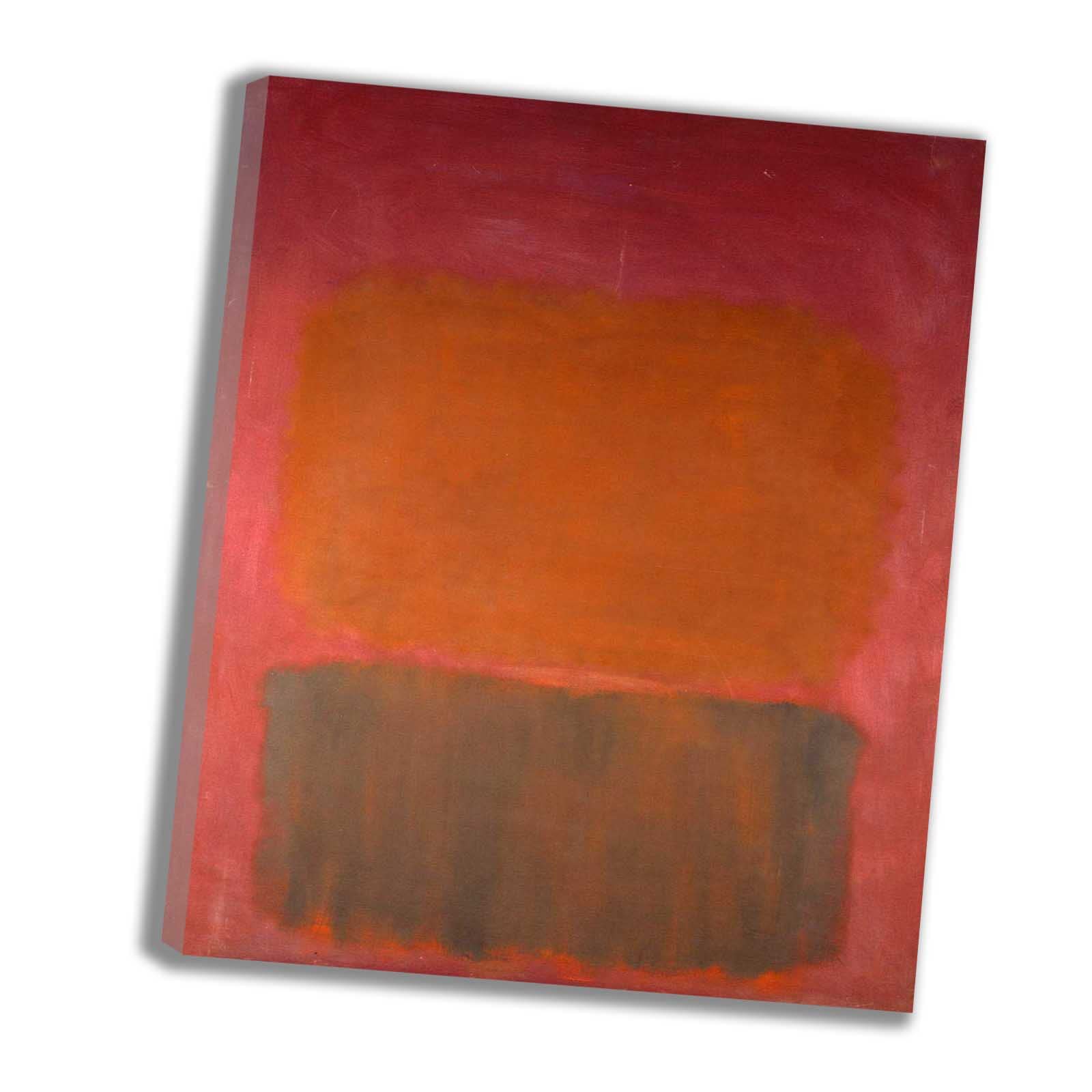 Mark Rothko Untitled 8 Abstract Art Print - Framed Canvas Wall Art (30x35 inches) for Living Room, Bedroom & Bathroom Decor | Modern Home & Office Interior Design