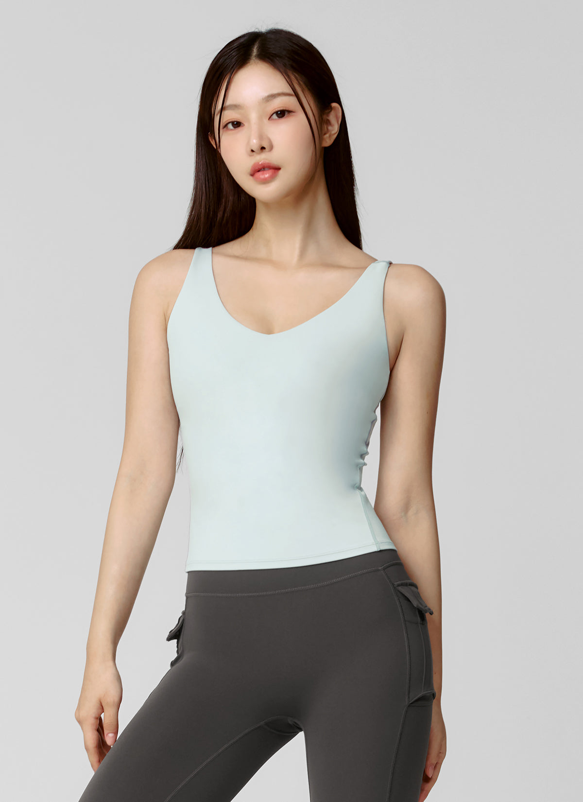Black Label Signature Breathe V-Neck Tank Top for Women - Soft Breathable Cotton Blend - Casual Summer Wear, Yoga, Gym & Lounge Outfit