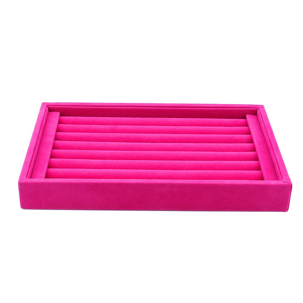 Display Tray Organizer - Jewelry Storage Box for Earrings, Rings & Necklaces | Perfect for Home, Boutique & Jewelry Shop Organization