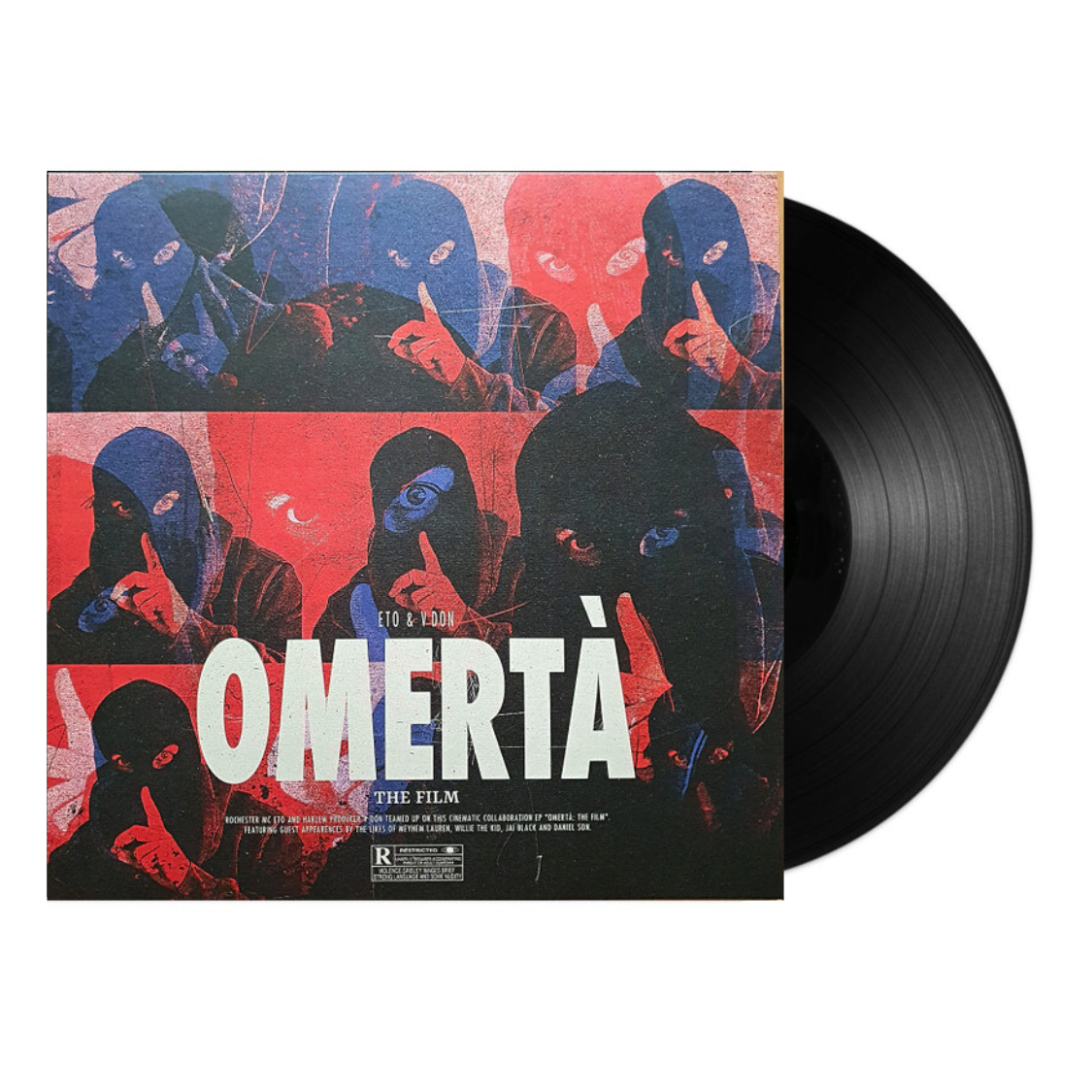 Omerta LP - High-Quality Vinyl Record for Music Lovers | Perfect for Home Listening & Collector's Display | Vintage Music Gift for Audiophiles & Record Collectors