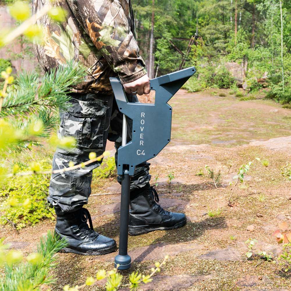 OKM Rover C4 Professional 3D Ground Scanner - High Precision Underground Metal Detector for Treasure Hunting, Archaeology & Utility Locating | Perfect for Gold Detection, Pipeline Survey & Construction Site Mapping