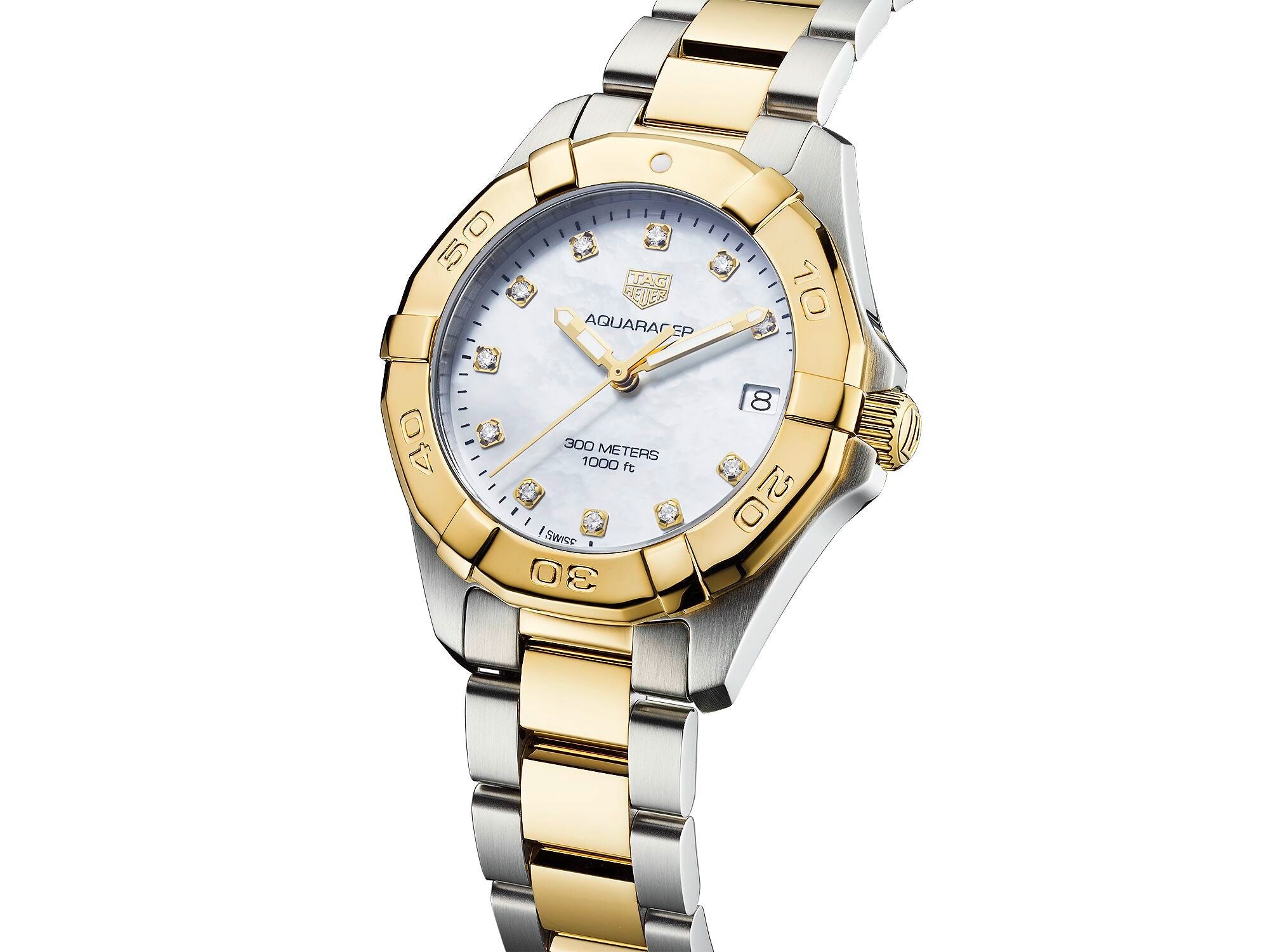 TAG Heuer Aquaracer Quartz 32mm WBD1322.BB0320 Women's Luxury Watch - Perfect for Swimming, Diving & Everyday Wear