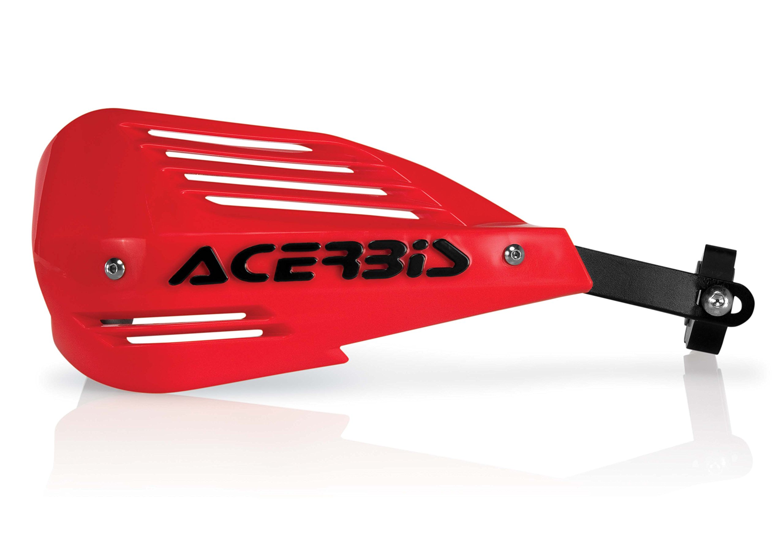 ACERBIS 2168840227 Endurance Handguards - Dirt Bike Hand Protectors, Red Color for Off-Road Motorcycles | Perfect for Motocross, Trail Riding & Adventure Biking