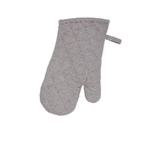 Dexam Slate Grey Oven Mitt - Heat Resistant Kitchen Glove for Baking, Grilling & Cooking - Perfect for Home Chefs & BBQ Enthusiasts