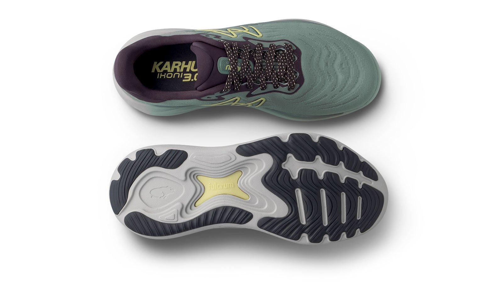 IKONI 3.0 Men's Running Shoes - Green Milieu & Dusty Yellow | Lightweight Athletic Sneakers for Jogging, Gym Workouts & Casual Wear