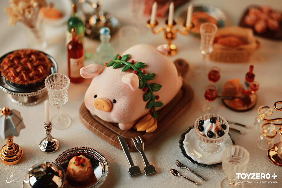 LULU the Piggy Pigchelin Restaurant Blind Box Series - Cute Collectible Toy for Kids & Adults - Perfect for Home Decor, Office Display, and Gift Giving