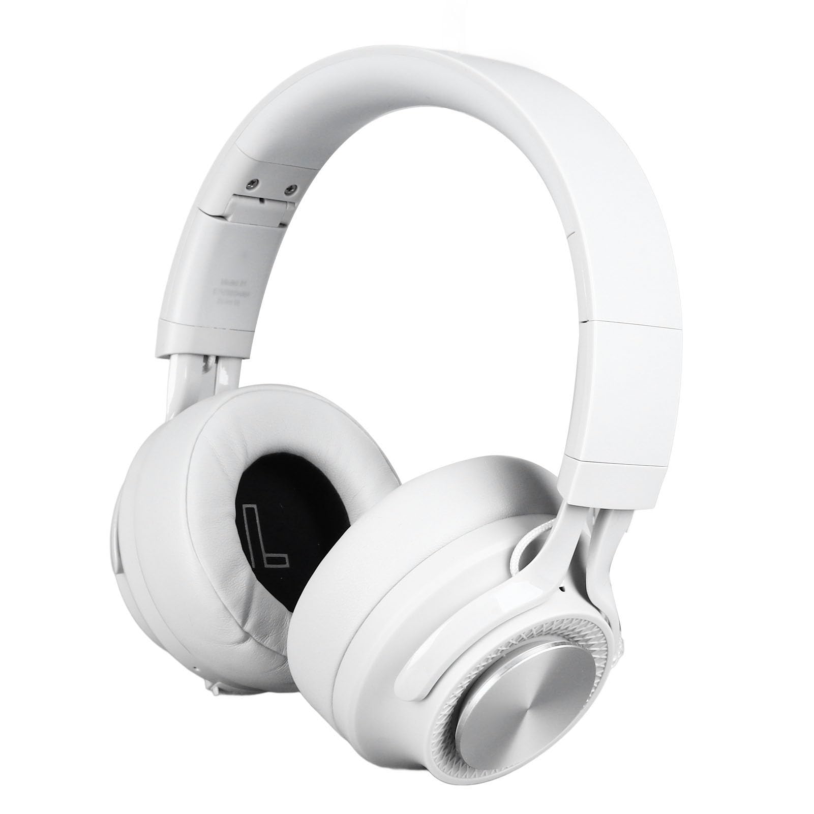 GOWENIC Wireless Gaming Headset with Noise Cancelling Mic - Bluetooth Over-Ear Headphones for PS5, Xbox One, PC & Mobile - Foldable Design with Memory Foam Cushions & Deep Bass (White) - Perfect for Gaming, Streaming & Online Meetings