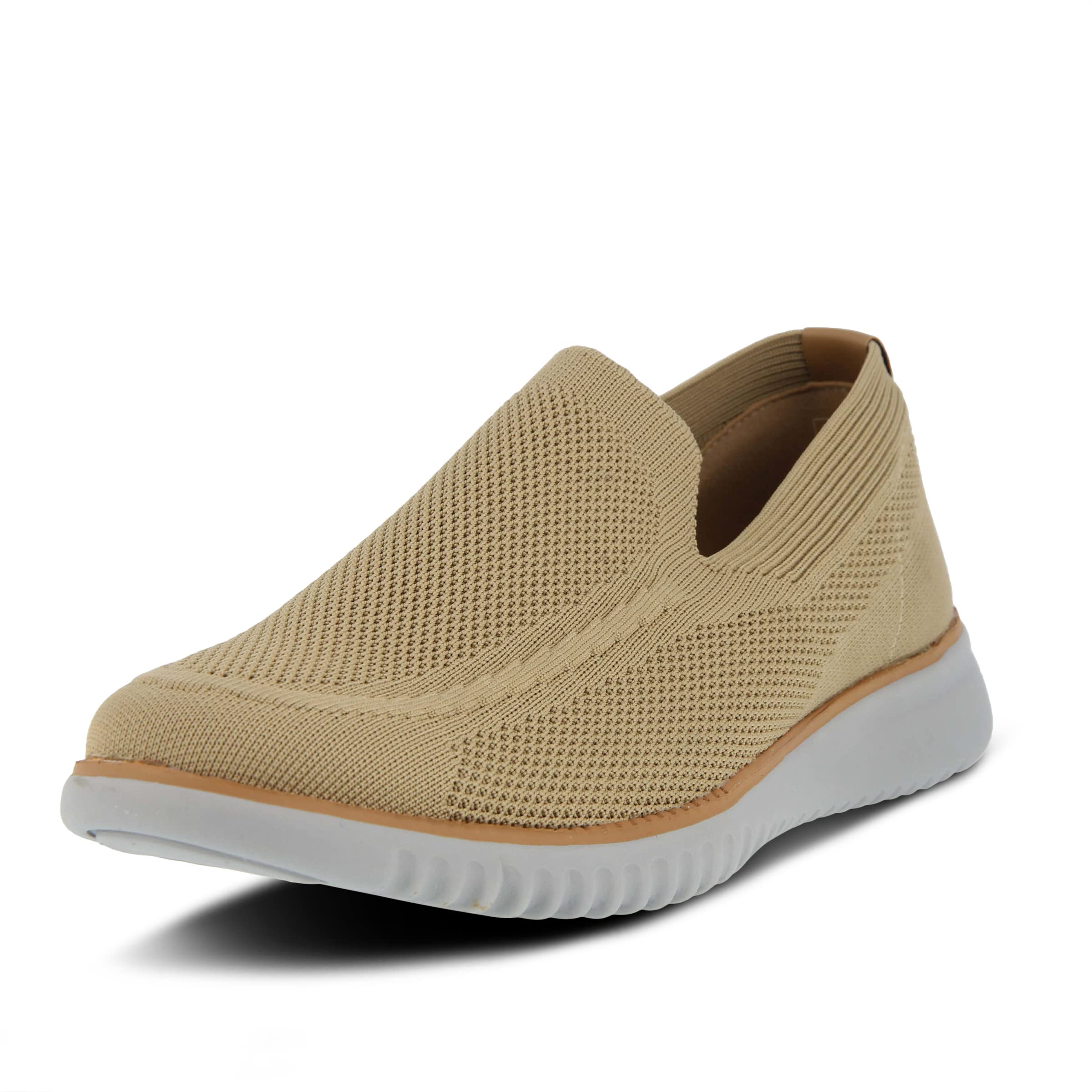 Spring Step Anders Men's Slip-On Loafers - Comfortable Lightweight Casual Shoes with Full-Length Cushioned Insole - Perfect for Office, Travel & Everyday Wear