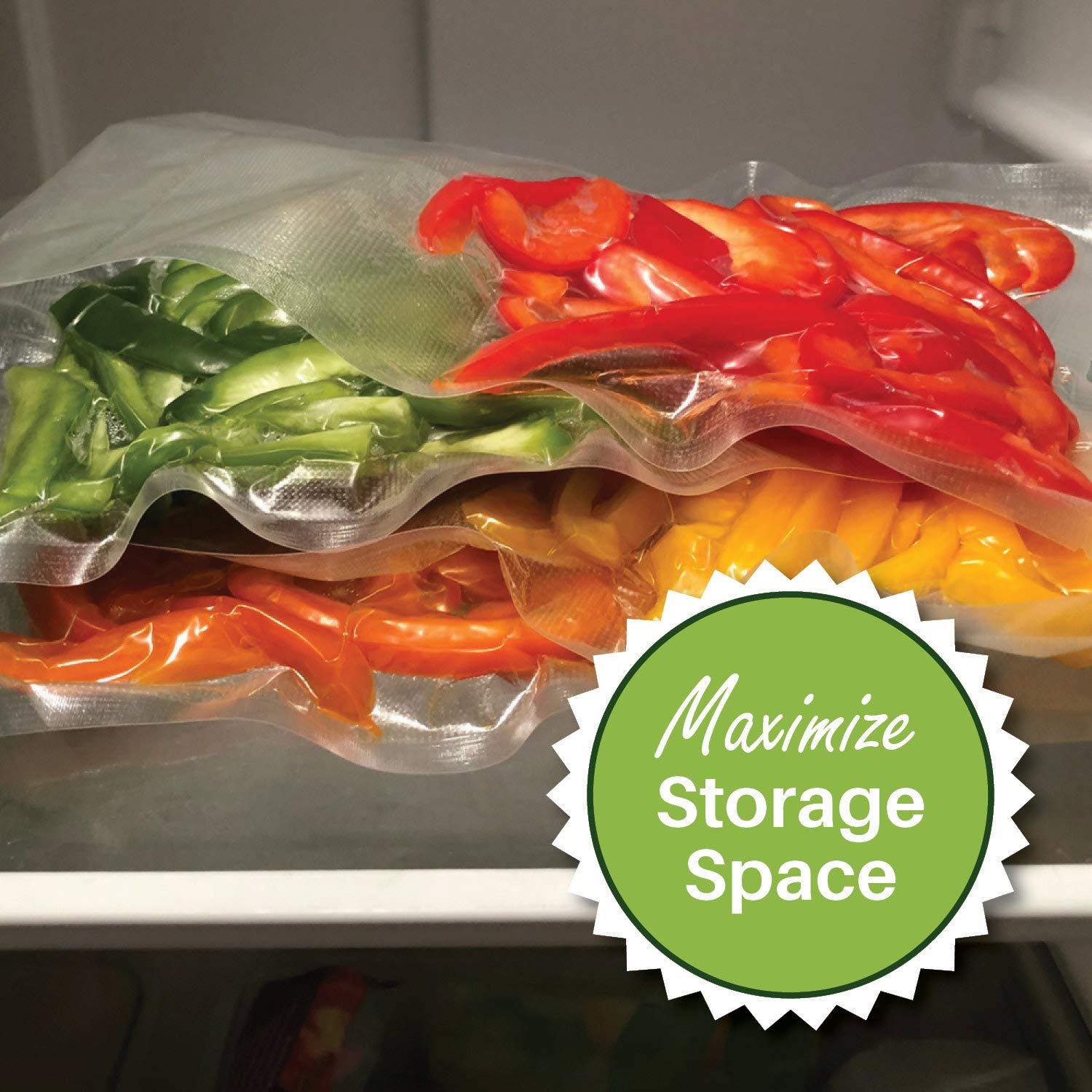 100-Feet Commercial Grade Vacuum Sealer Bag Roll - BPA & Phthalate Free, Sous Vide & Food Storage Bags with Cutter Box (11
