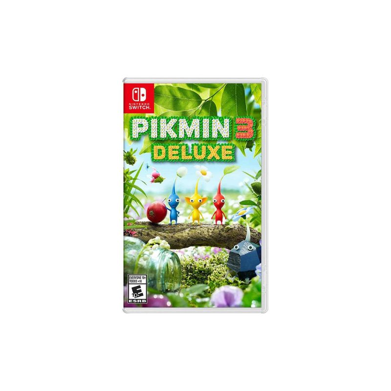 Pikmin 3 Deluxe for Nintendo Switch - US Version | Adventure Strategy Game | Perfect for Family Gaming & Single Player Campaigns