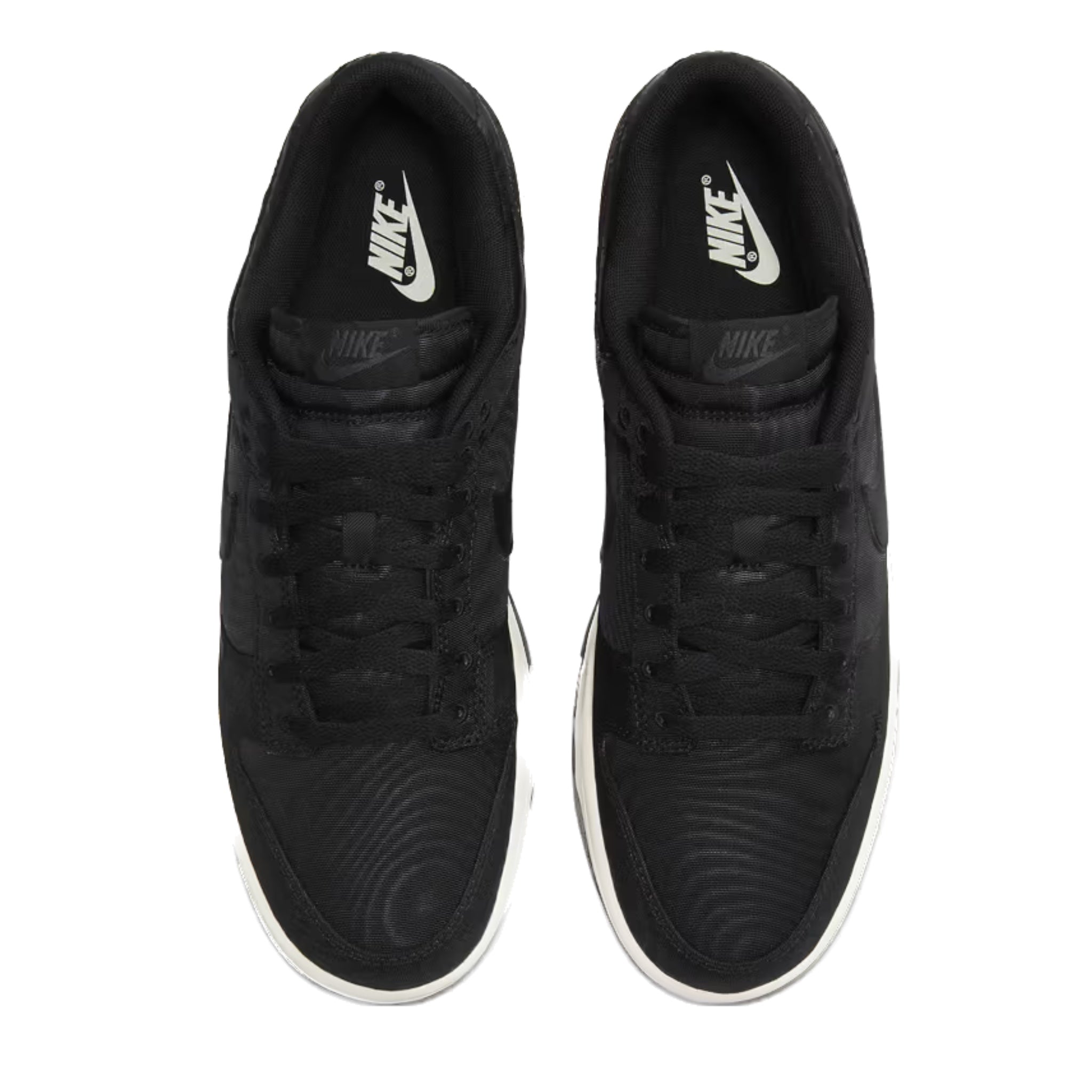 Nike Dunk Low Black Canvas Black Sail Black Sneakers - Men's & Women's Casual Shoes for Streetwear & Everyday Comfort