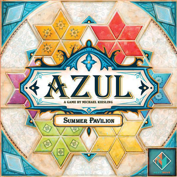 Azul: Summer Pavilion Board Game - Award-Winning Strategy Tile Placement Game for Adults & Families | Perfect for Game Nights, Parties & Family Gatherings