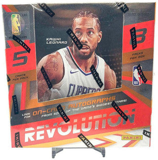 2019-2020 Panini Revolution Basketball Hobby Box - 16 Box Case | NBA Trading Cards for Collectors & Investors | Perfect for Card Shows, Auctions & Portfolio Diversification