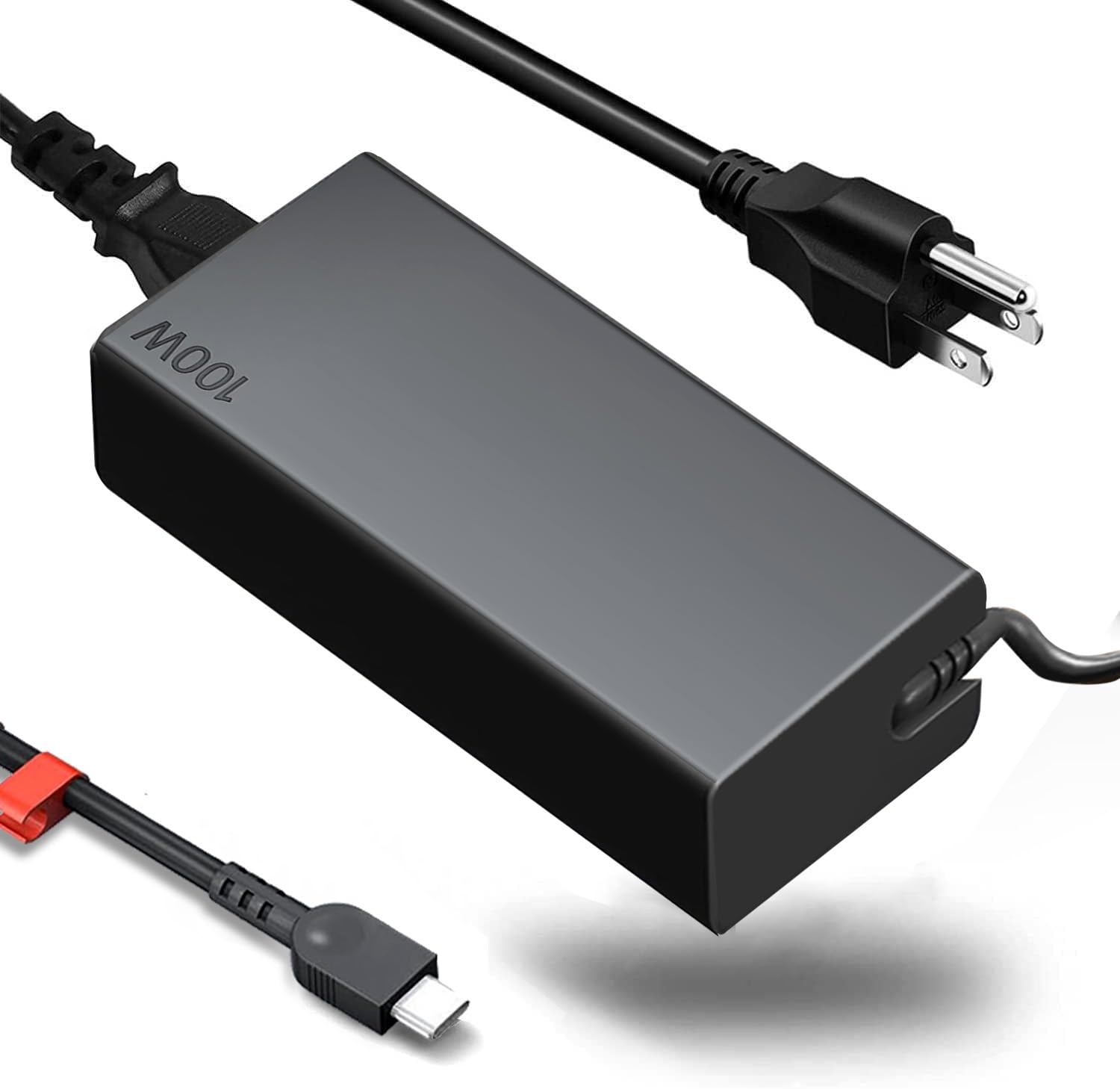 100W USB C Fast Charger for Lenovo Yoga Slim 9/9i/7i, Legion Y9000/R9000/R7000P, ThinkBook 14/16, Neo 14 - Compatible with ADL100YCC3A, ADL100YDC3A, ADL100YLC3A, ADLX65YDC2A - Laptop Power Adapter with USB Type-C - Perfect for Home, Office & Travel Charging
