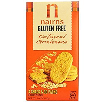 Organic Gluten-Free Oatmeal Grahams Snack - 5.64oz (12 Pack) | Healthy Breakfast Cookies for Kids & Adults | Perfect for School Lunches, Camping & On-the-Go Snacking