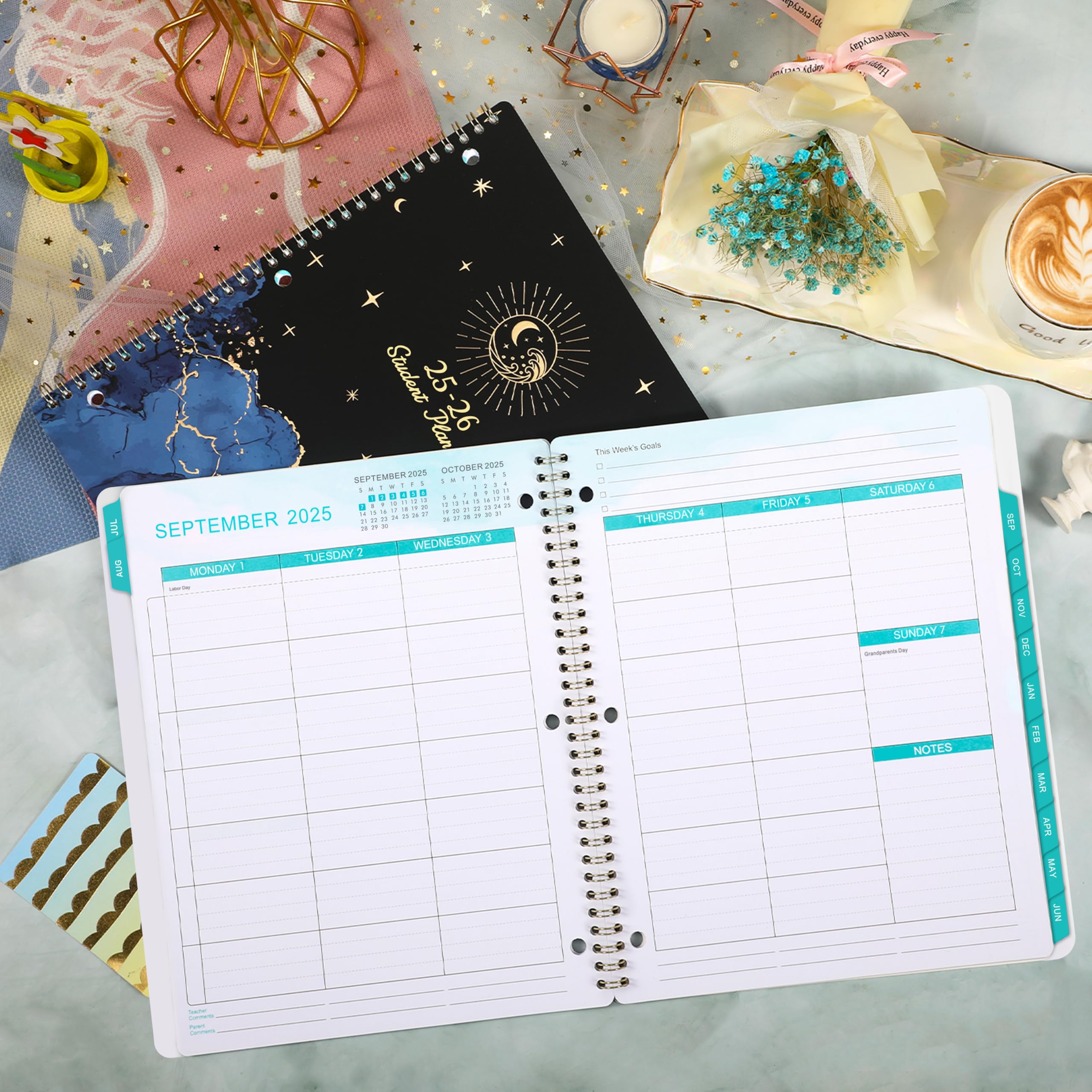 2025-2026 Student Planner - Academic Weekly & Monthly School Planner (July 2025 to June 2026) | 9