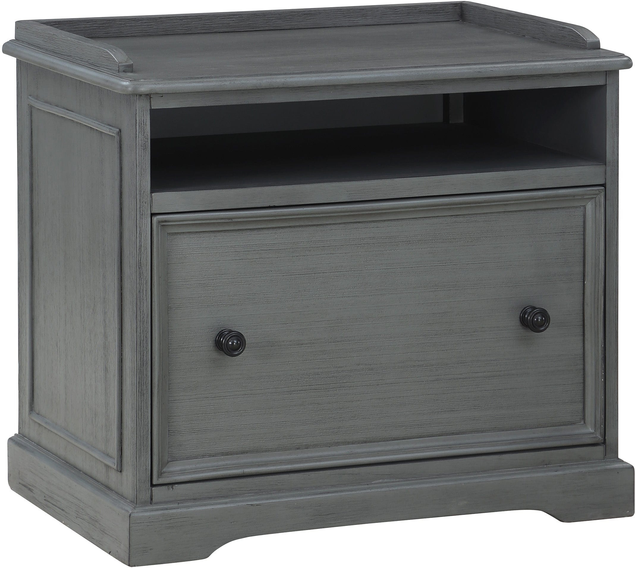 Office Star Country Meadows File Cabinet [CMF2718] - 2-Drawer Letter Size Metal Filing Cabinet for Home & Office Organization - Perfect for Documents Storage in Study Rooms or Workspaces