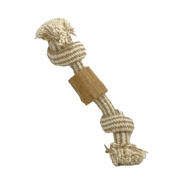Premium Dog Rope & Java Wood Chew Toy for Aggressive Chewers - 3 Durable Styles for Small, Medium & Large Dogs - Perfect for Teething Puppies, Training & Playtime