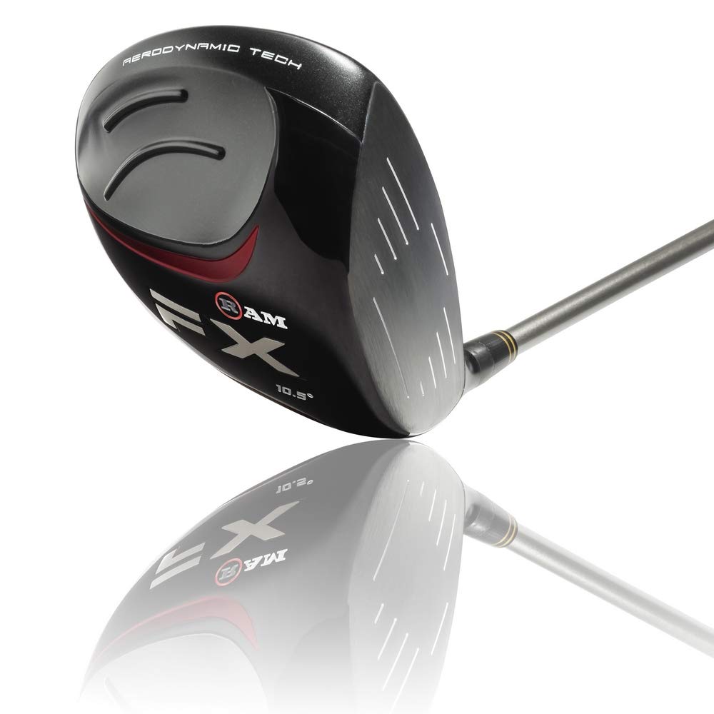 Ram Golf FX 460cc Pure Titanium Driver for Right-Handed Players with Graphite Shaft & Headcover - Perfect for Long Drives and Precision Shots on the Course