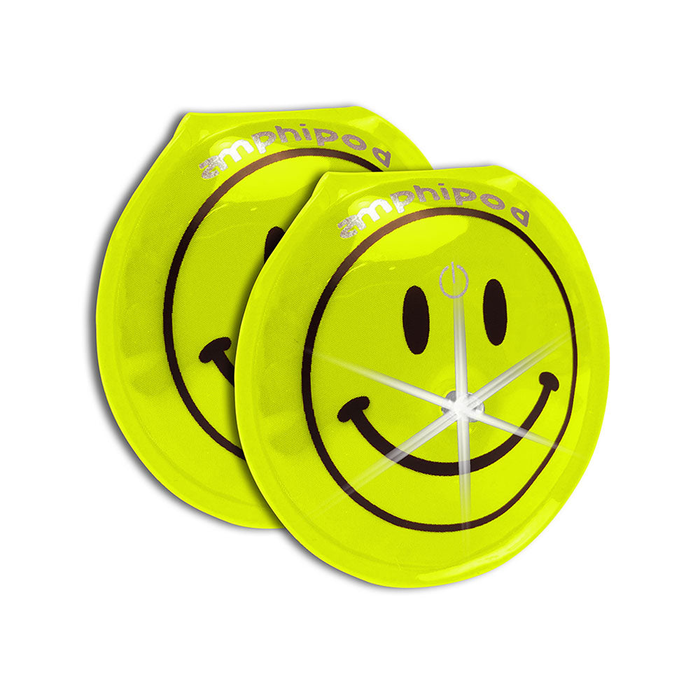 Amphipod Vizlet Flash Mini 2 Pack - High Visibility LED Safety Lights for Running, Cycling & Night Activities - Waterproof & Lightweight for Outdoor Sports